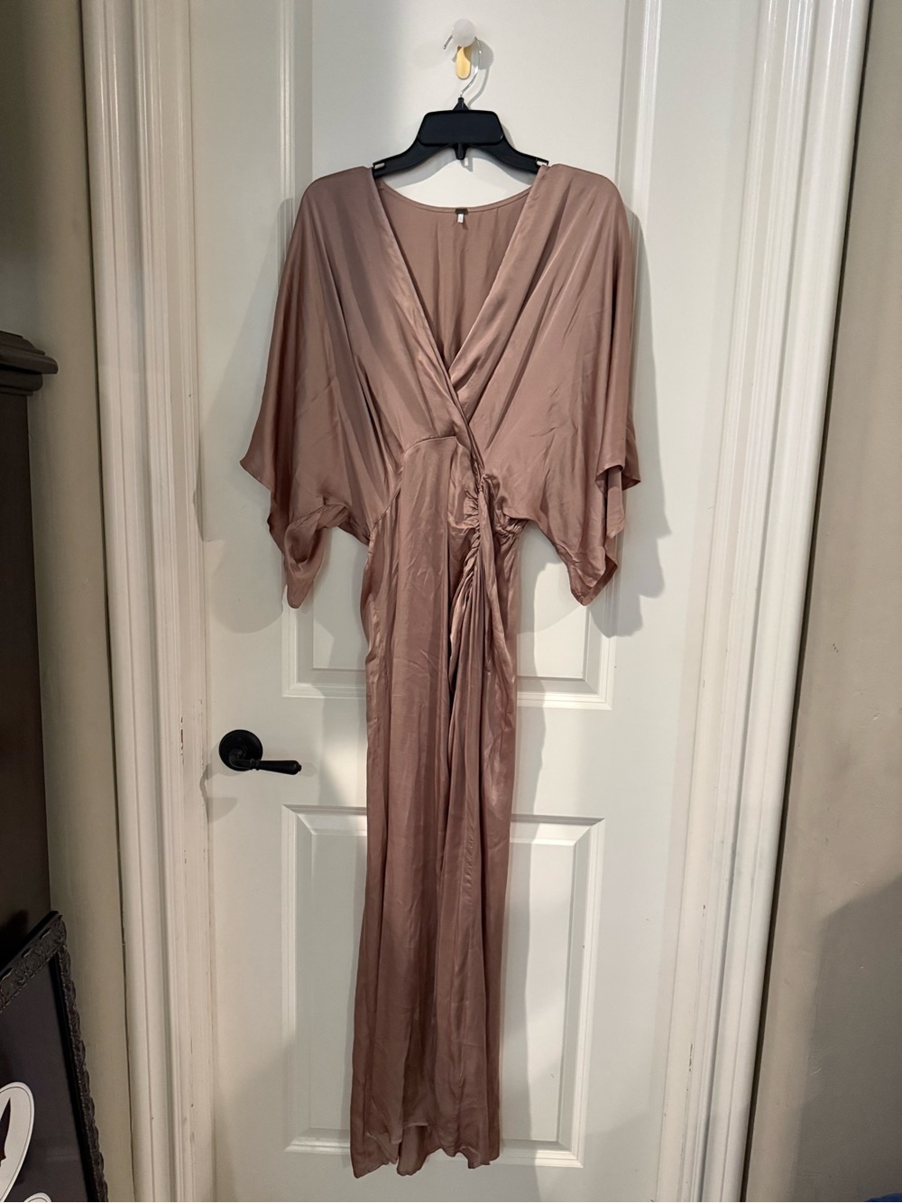 Young Fabulous & Broke Mauve Batwing Maxi Dress